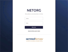 Tablet Screenshot of netorg.cz